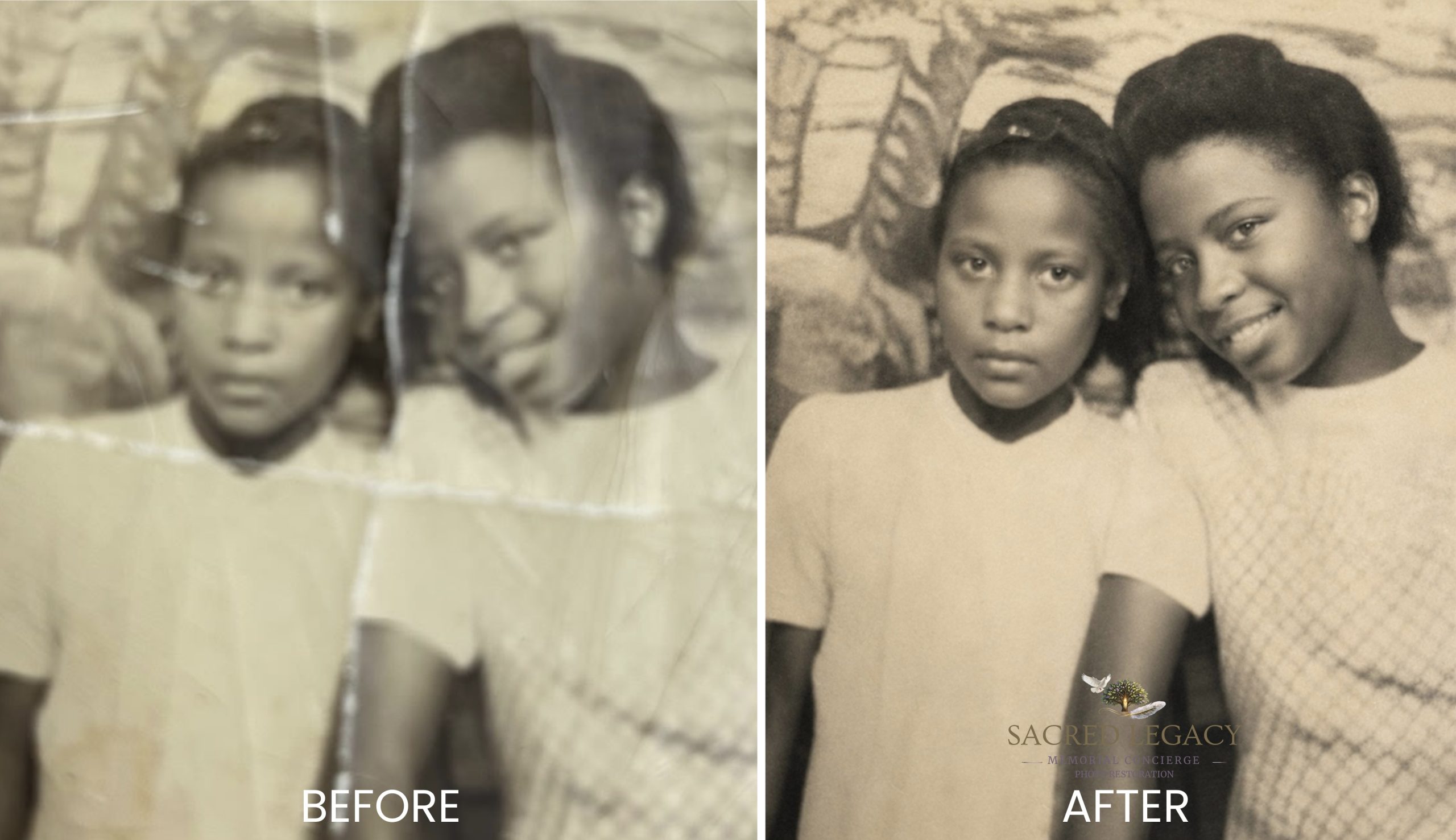 Sibling photo restoration