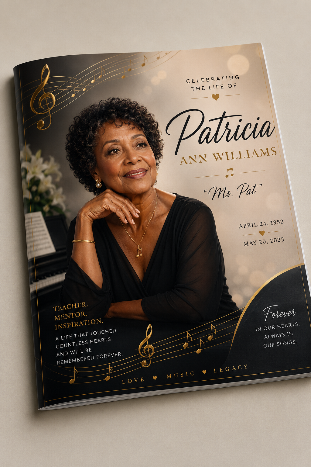 Signature Legacy Package front cover mockup